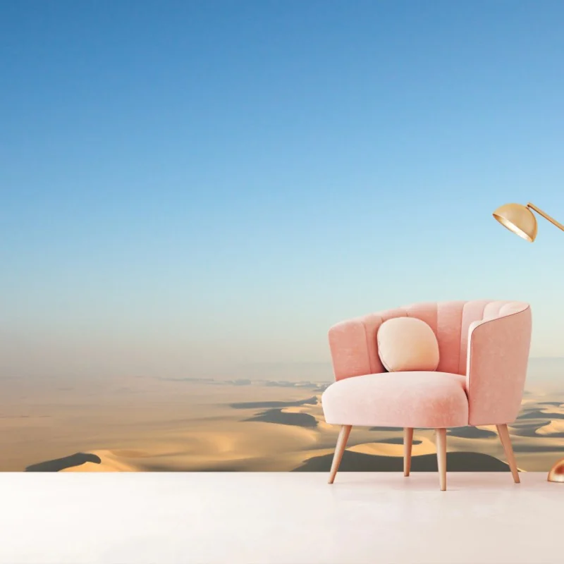 Carta da parati dune dorate sotto un cielo infinito