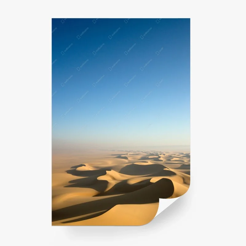 Carta da parati dune dorate sotto un cielo infinito