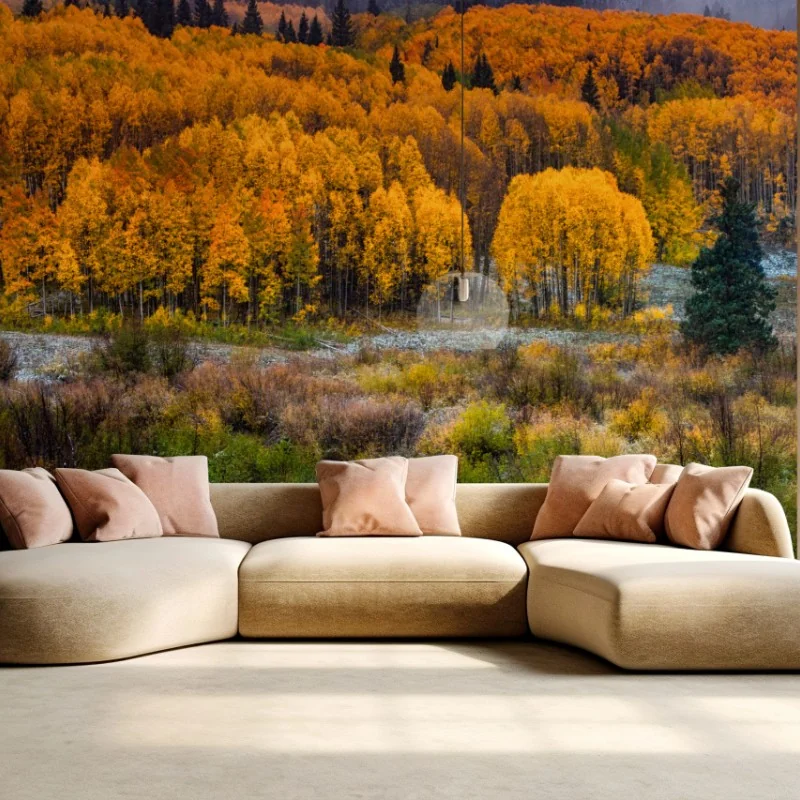 Carta da parati alba rosa su East Beckwith, Kebler Pass, Colorado