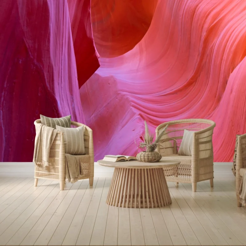 Carta da parati forme scolpite ad Antelope Canyon