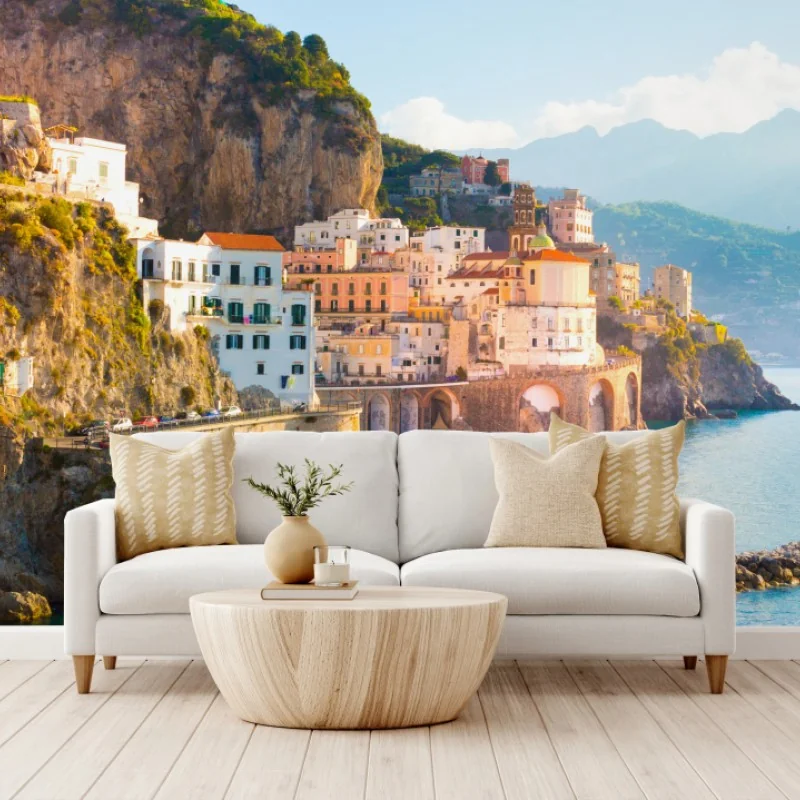 Carta da parati panorama della Costiera Amalfitana
