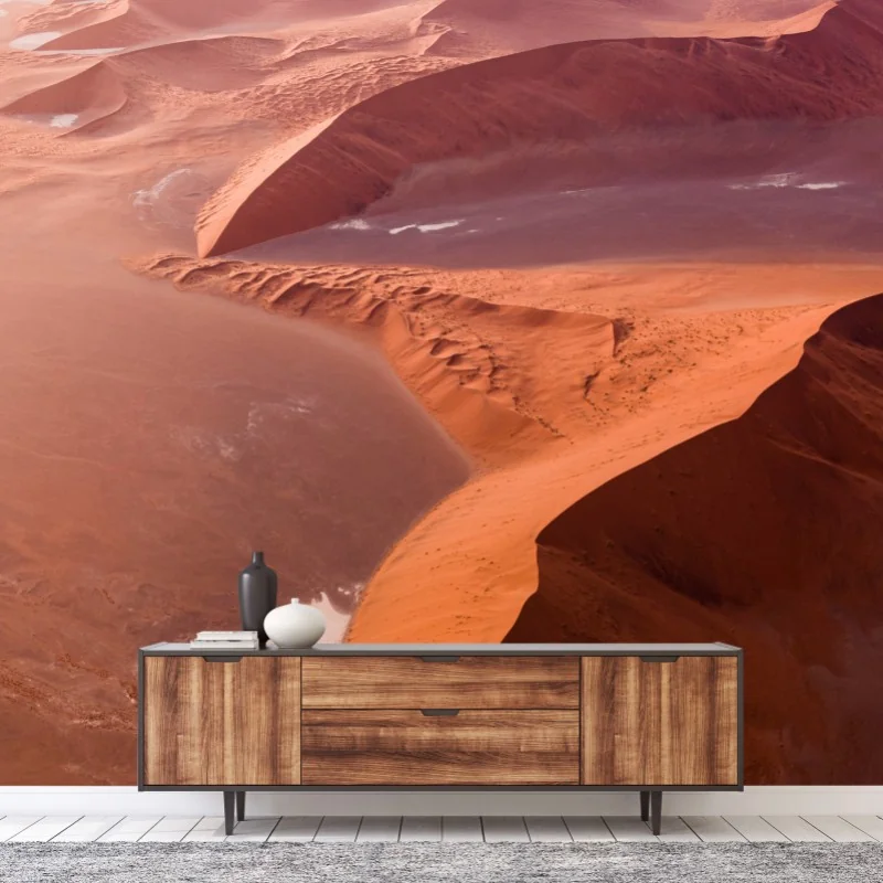Carta da parati mistiche dune di Sossusvlei, Namibia