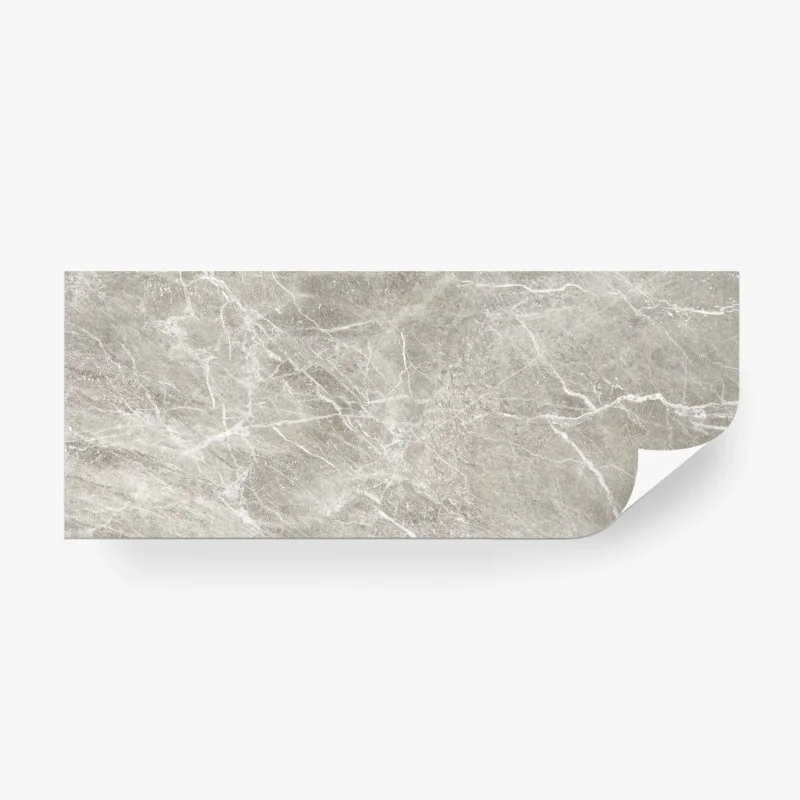 Carta da parati marmo grigio venato elegante