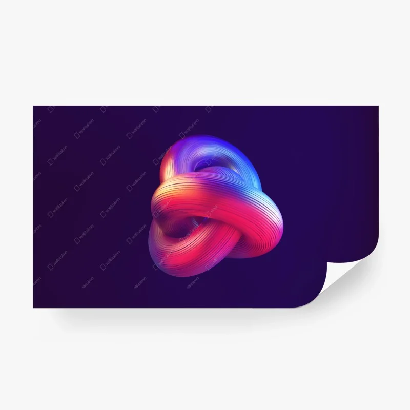 Carta da parati intreccio fluido cromatico