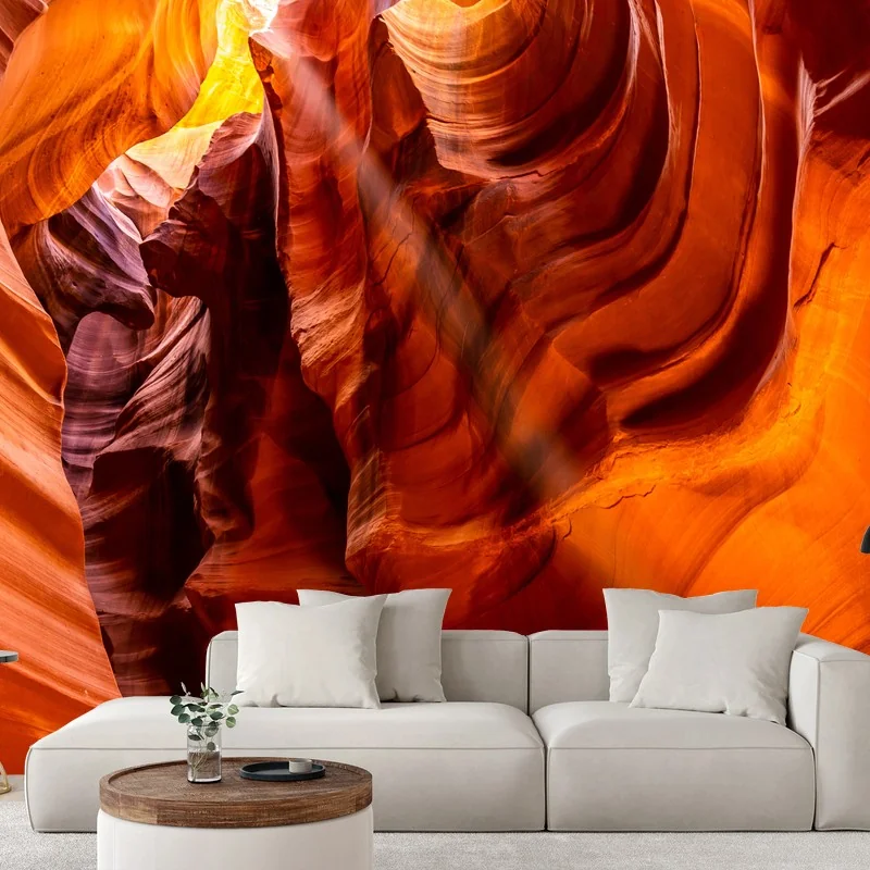 Carta da parati paesaggio scultoreo di Antelope Canyon