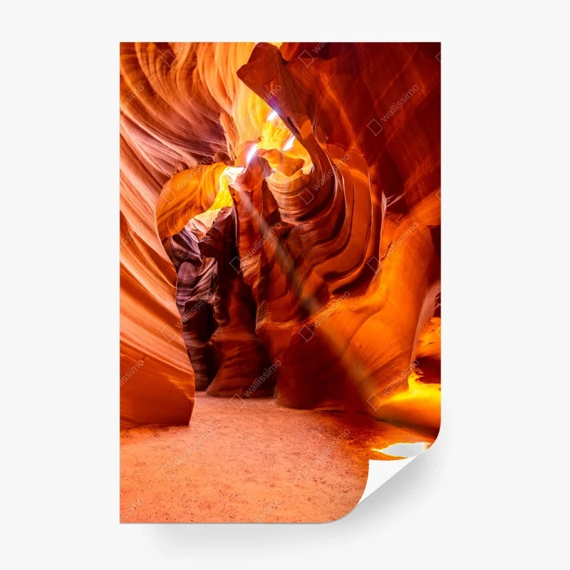 Carta da parati paesaggio scultoreo di Antelope Canyon