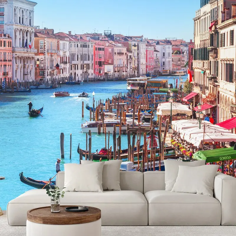 Carta da parati vista sul Canal Grande di Venezia