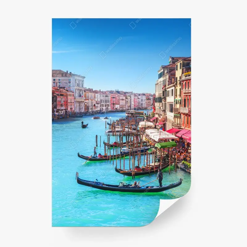 Carta da parati vista sul Canal Grande di Venezia
