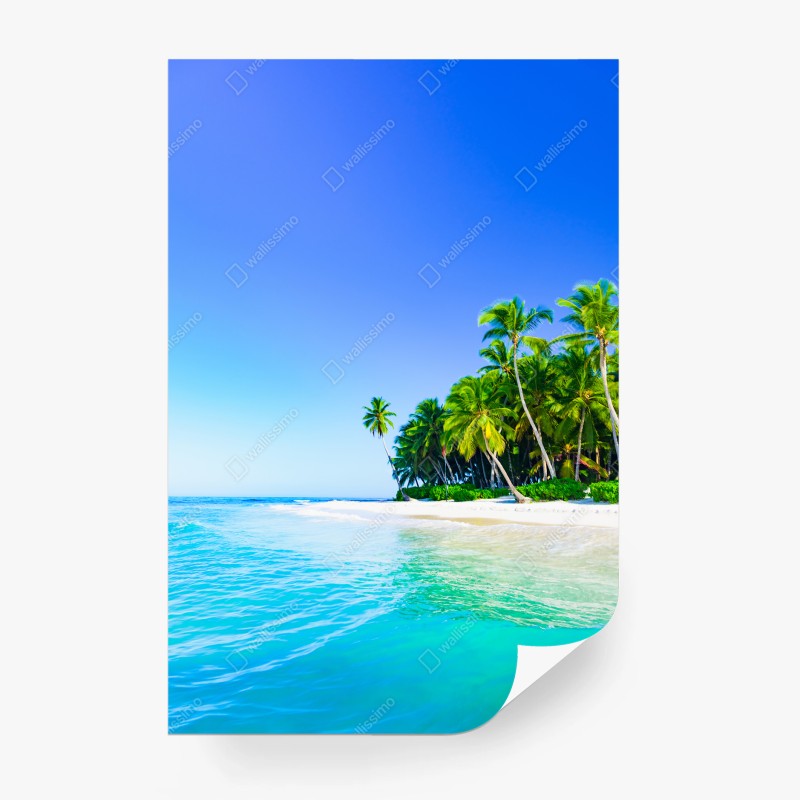 Carta da parati spiaggia tropicale a Saona
