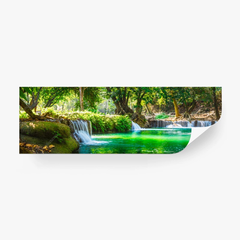 Carta da parati oasi verde di Saraburi