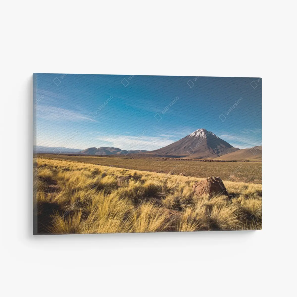 Quadro su tela sublime silenzio del Licancabur nel deserto di Atacama • Wallissimo®