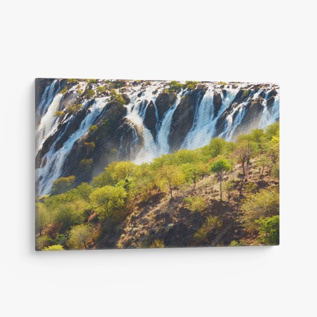 Quadro su tela panorama della cascata di Ruacana • Wallissimo®