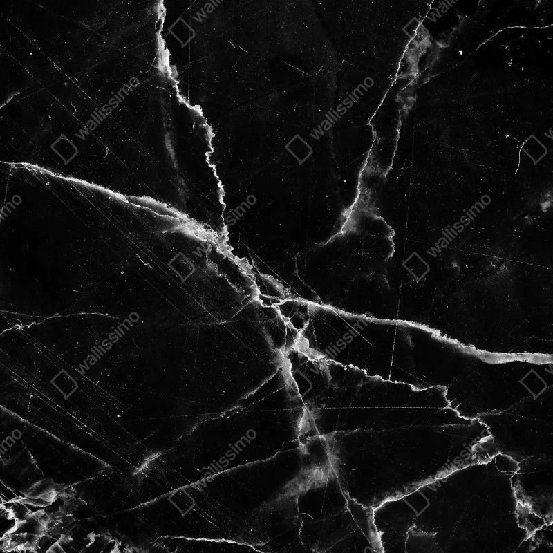 Adesivo per finestra marmo nero venato sofisticato • Wallissimo® Adesivo per finestra marmo nero venato sofisticato • Wallissimo®